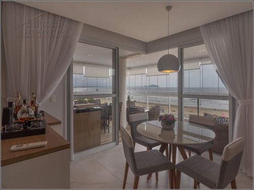 Imagem 4 de 24 de Apartamento Frontal Com 3 Quartos E Vista Para O Mar No Centro De Bertioga - Ap00324 - 70496287