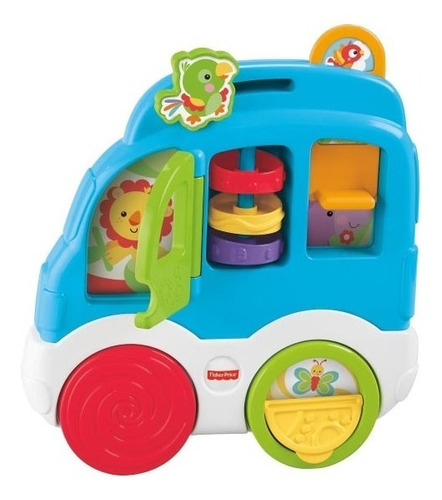 Juguete Para Bebé Fisher-price Auto Actividades De Animales