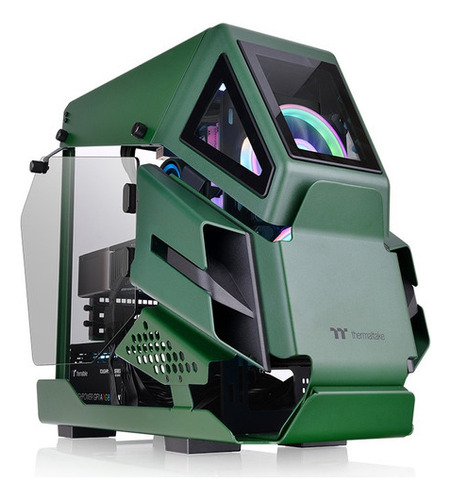 Chassi Thermaltake Ah T200 Green Racen Micro Atx