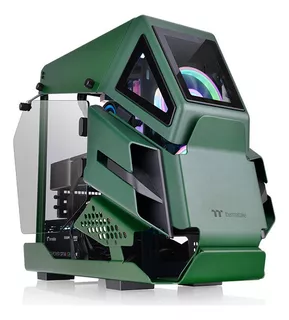 CHASIS MICRO ATX THERMALTAKE AH T200 GREEN RACEN