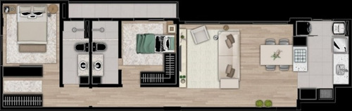 Imagem 21 de 22 de Apartamento No Vila Izabel De 54,91 M2 Com 2 Quartos - La25338.704-rede - La25338.704