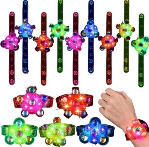 25 Blink Led Pulsera Niño Cumpleaños Regalo Decoración Fs7