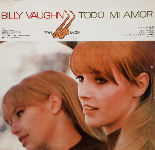 Billy Vaughn - Todo Mi Amor Lp