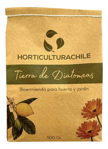 Tierra Diatomeas- Fertilizante Insecticida Ecológico -500 Gr