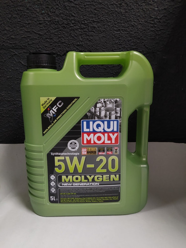 Aceite Molygen New Sensation 5w-20 5l Sintetico 8540 *