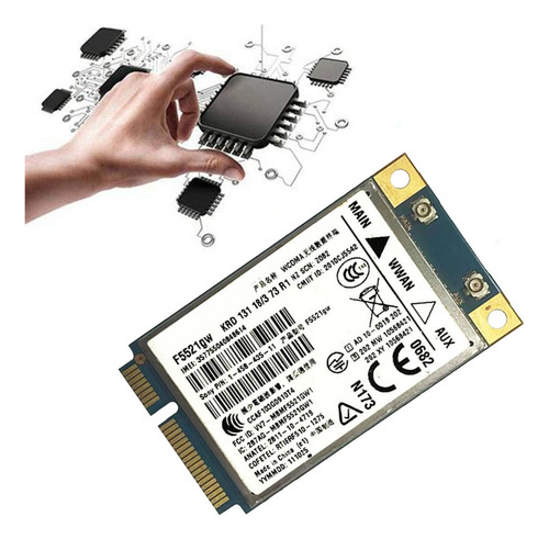 Tarjeta Wwan Universal F5521gw 21mbps Tarjeta 3g Wwan Wan Wc