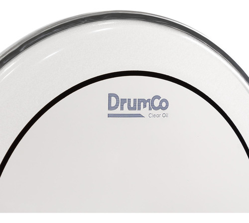 Parche Para Batería Clear Oil De 10 Dr-10cdpo Drumco Color Agua