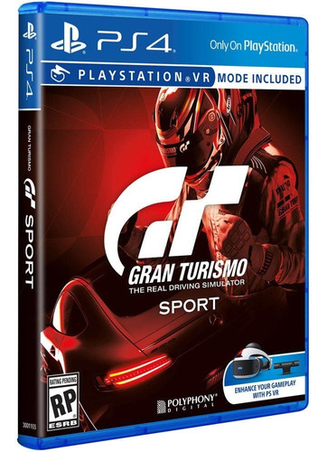 Gran Turismo Sport Gt Vr Ps4 Fisico Sellado Nuevo Original