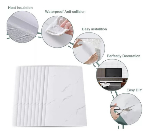 Panel De Pared Adhesivo Para Azulejos De Pared Contra