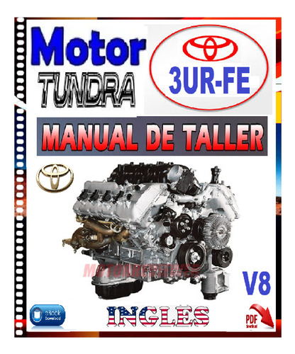 Manual Para Reparar Motor 3uz-fe V8 Toyota Tundra Tacoma