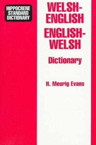 Welsh-english English-welsh Dictionary Hippocrene Standard 