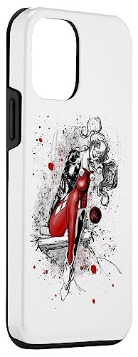 Funda Para iPhone 12 Mini Harley Quinn Sketch-02