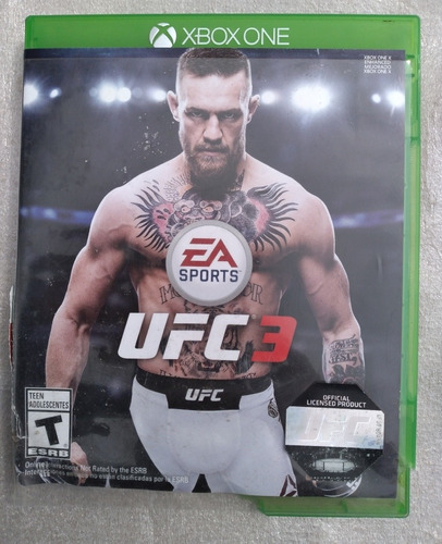 Juego Xbox One/ Ufc 3/ Usado/ 