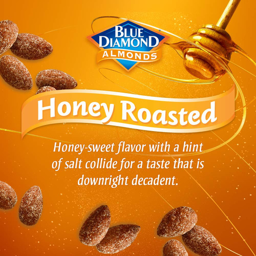 Blue Diamond Almonds Almendras Tostadas Con Miel, Tostadas C