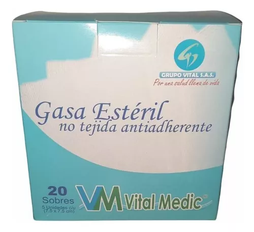 Gasa Antiadherente Estéril 10x10 Cm Unidad