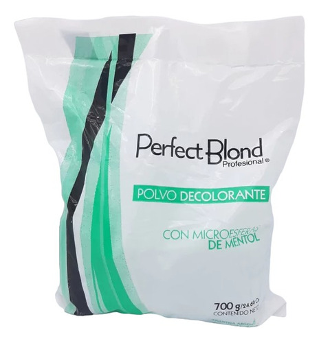 Polvo Decolorante Perfect Blond Mentol Por 700 Gramos Envios