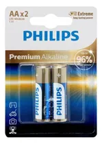 Comprar Pilas Premium Alcalinas Philips Aa X 2 Unidades