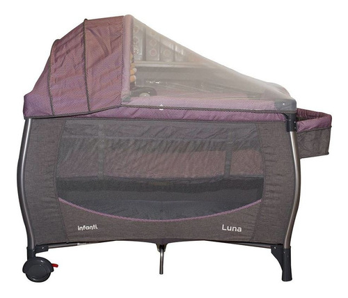 Imagen 2 de 2 de Infanti Corral Cuna Luna Zigzag Pink
