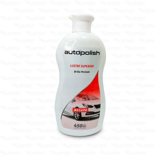 Autopolish Lustre Superior Bicapa Brillo Perlado X 450ml 