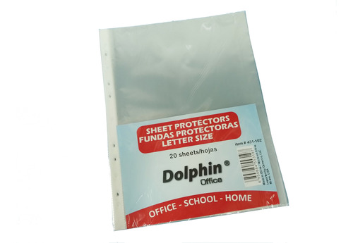 Folios A4 Dolphin Pack X 20 Unidades Blandos