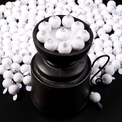 Luz Led Globo Redondo Blanco 100 Unids/lote