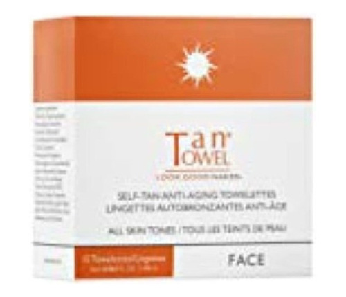 Tan Towel Face Tan, 15 Count