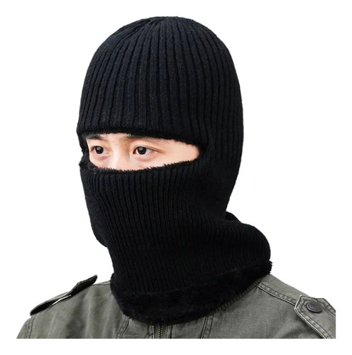 D Gorro De Punto De Invierno Con Capucha, Pasamontañas