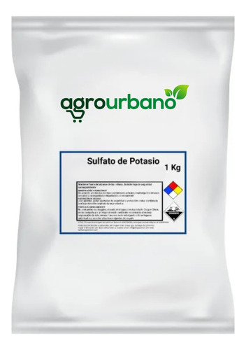 Sulfato De Potasio Fertilizante Hidrosoluble Alta Pureza 1 K