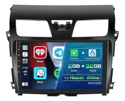 Estéreo Para Nissan Altima 2013-2015 Android Carplay 2+32g