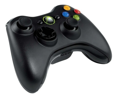 Control Inalámbrico De Xbox 360 Negro