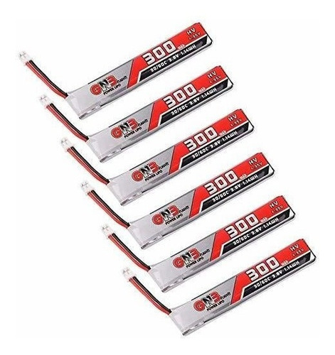 Gaoneng 6pcs 380mah Hv 1s Lipo Batería Fpv Batería 60...