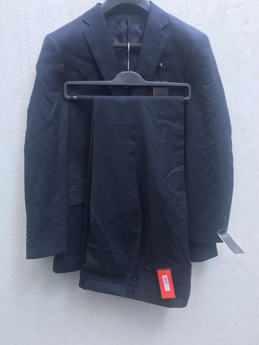 Traje 2botones Caballero Tm Lewin Azul Navy 42c Super 100's