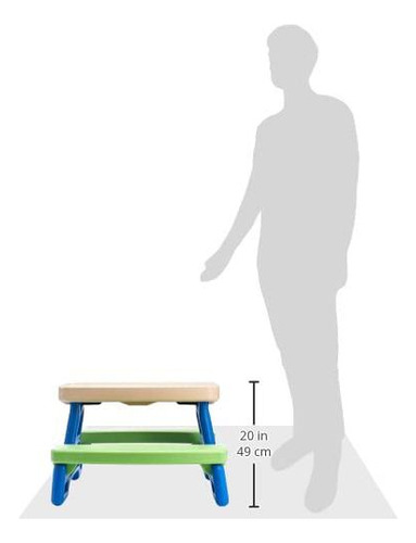 Mesa De Juego Infantil Plegable Easy Store Junior