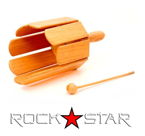 Imagen 1 de 1 de Multi Tone Block De Madera Maxtone Percusión Menor 8 Notas