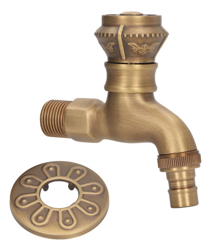 Grifo De Latón Antiguo Para Lavabo De Baño, Grifo De Agua Fr