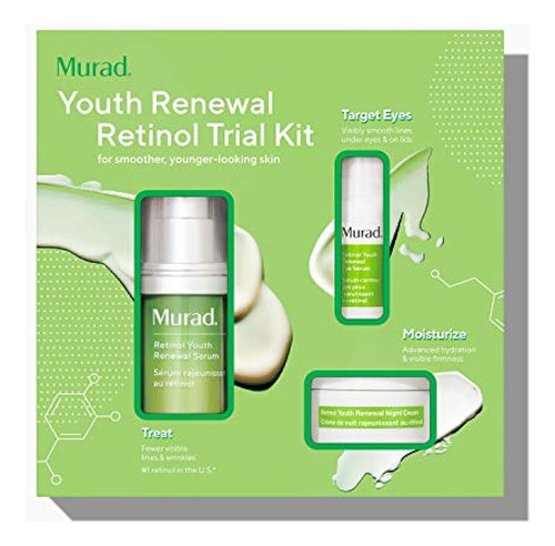 Murad Youth Renewal Retinol Trial Kit - Juego De Cuidado De 