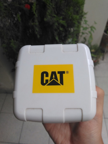 Caja De Reloj Cat - Caterpillar Color Blanca Original 