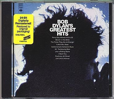 Bob Dylan's - Greatest Hits Remastered Cd P78