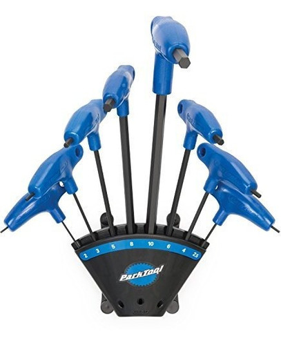 Park Tool Ph-1.2 Hex 8pc Juego De Llaves + Soporte P-mango N