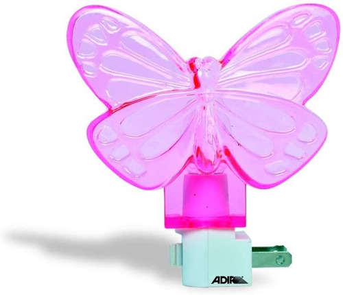 Luz De Noche Forma Mariposa Con Apagador 4 W