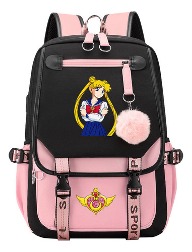 Anime Sailor Moon-mochila De Estudante-2263