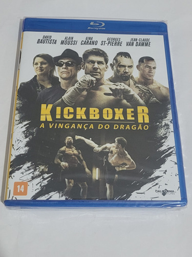 Blu-ray Filme Kickboxer A Vingança Do Dragão 