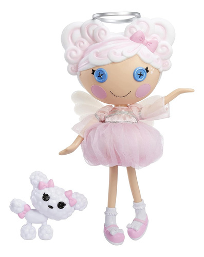 Muñeca Ángel De 13 Pulgadas Con Pelo Blanco Lalaloopsy