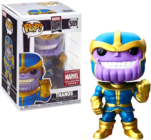 Funko Pop! Marvel 80 Years Thanos Exclusive Funkolandia Arg
