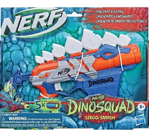 Nerf Dinosquad Stego-smash 5 Dardos Hasbro F0806