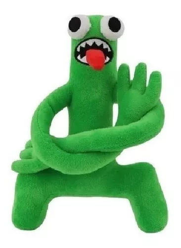 Pelúcia Verde Green Rainbow Friends Boneco Jogo Roblox 34cm Cortex  Brinquedos - Pelúcia - Magazine Luiza