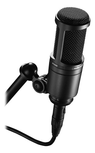 Micrófono Condensador Audio-technica At2020 Color Negro