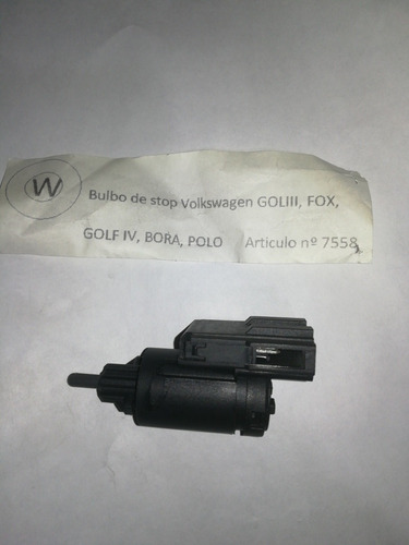 Vw Gol3/fox/golf 4/bora/polo Bulbo Stop 4 Terminales (7558)