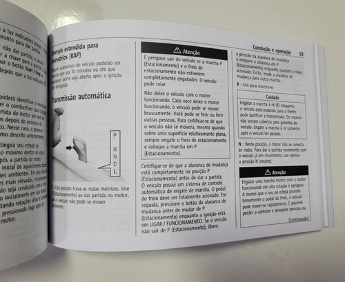 Manual Do Proprietário Do Gm Onix 2022/2023 Original