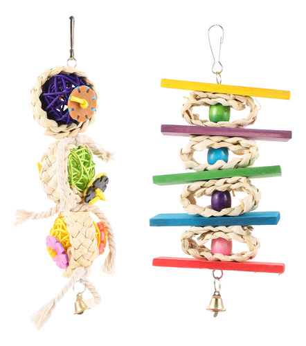 Accesorios Para Jaulas Para Pájaros Bird Toy Bite, 2 Unidade